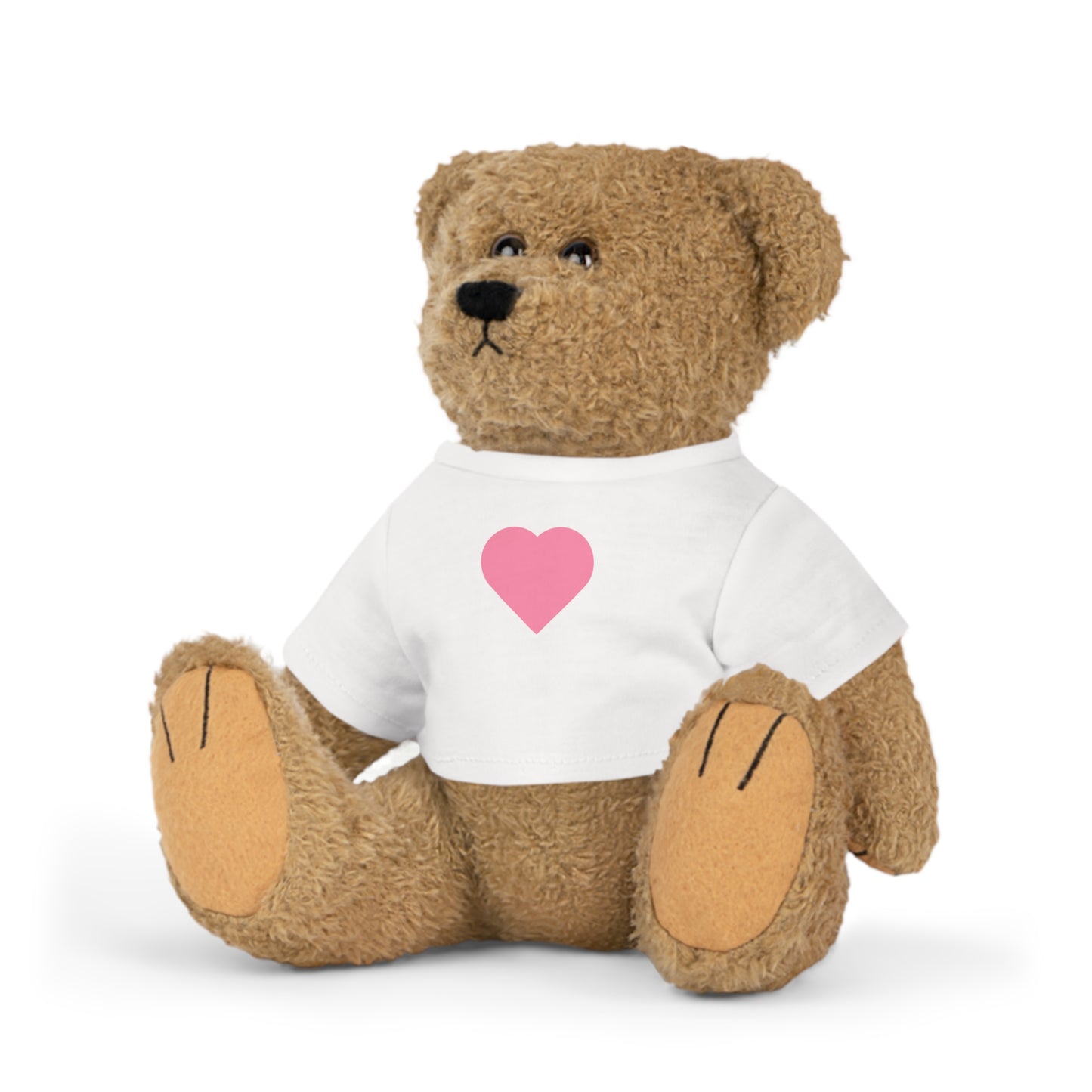 Plushie with love heart t-shirt